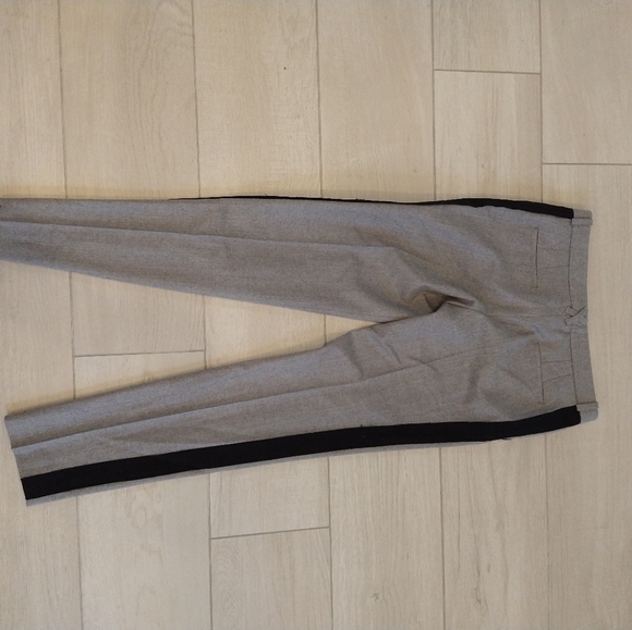 Each X Other Women’s Wool Trouser Tuxedo Dress Pants Grey and Black Size Small - Picture 8 of 8
